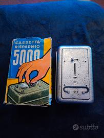 Marchesini cassetta risparmio 5000 lire
