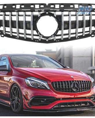 GRIGLIA MERCEDES CLASSE A W176 A45 12-15 CROMO NER