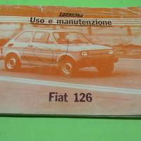 Fiat 126, manuale uso e manutenzione - stampato n.