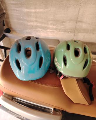 2 caschetti bici bimbo