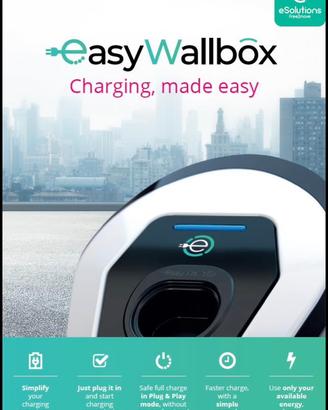 Easywallbox ricarica auto elettrica (plug&play)
