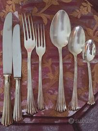  Set vintage di posate 24pezzi più tris portata