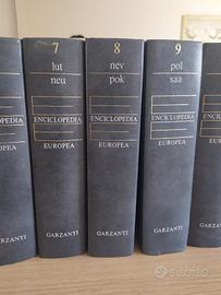 enciclopedia universale europea GARZANTI  12 libri