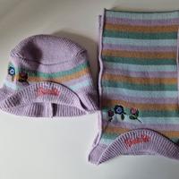 Cappello e sciarpa Barbie