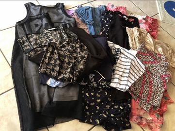 Vestiti estivi bambina 11/12 anni (56 pezzi)