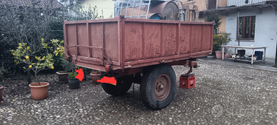Rimorchio baracchina 1 asse