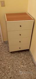 Cassettiera con 4 cassetti