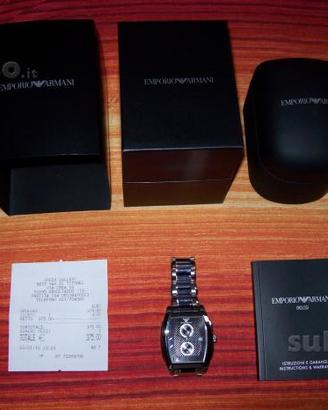 Orologio Cronografo Emporio Armani Nuovo