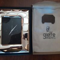 Porta fotografia Gieffe argenti orologio batteria