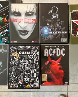 DVD Concerti Live Rock Singoli a 5 Euro l'Uno