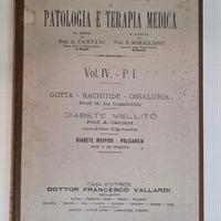 TRATTATO ITALIANO DI PATOLOGIA E TERAPIA MEDICA