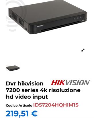 DVR + telecame e monitor