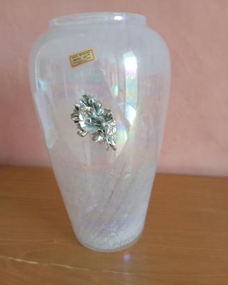 Vaso Arte Kristall Murano Mery