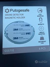 Supporto magnetico, rilevatore fumo