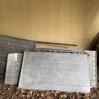 Lotto usato banchi da mercato in Alluminio