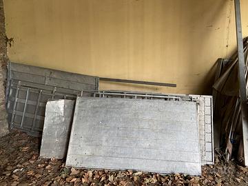 Lotto usato banchi da mercato in Alluminio