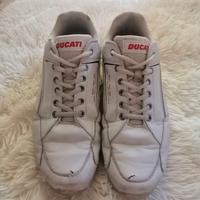 Scarpe da ginnastica uomo bianche firmate "Ducati"