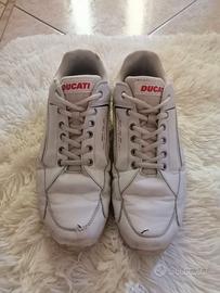 Scarpe da ginnastica uomo bianche firmate "Ducati"
