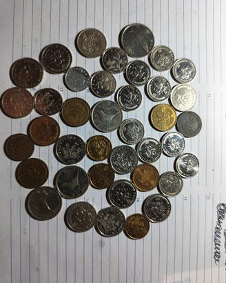 lotto 39 PZ monete Croazia 