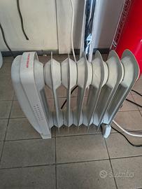radiatore ad olio a corente
