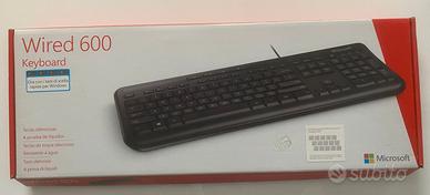 Microsoft Wired Keyboard 600 USB Nero