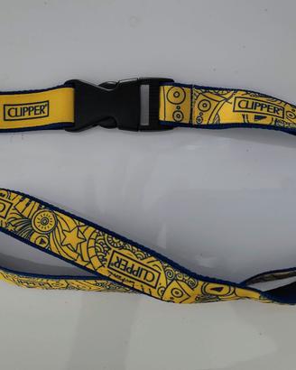 Clipper lanyard laccetto portachiavi portabadge