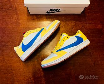Nike Jordan 1 Low OG x Travis Scott Canary Yellow