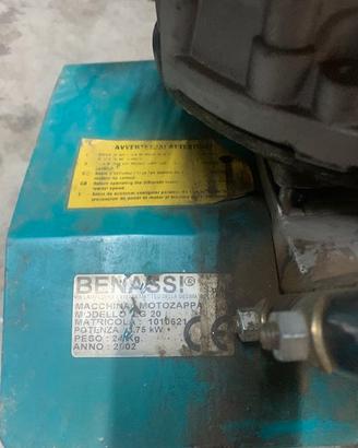Motozappa BENASSI con motore Zanetti 225