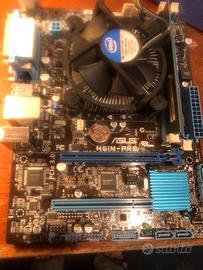 Scheda Madre Asus H61M-Pro CPU i5 quad core ram4gb