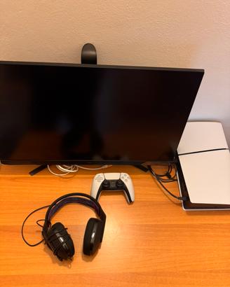 Play 5 digital, monitor e cuffie da gaming