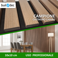 Rivestimento fonoassorbente in legno Akushield