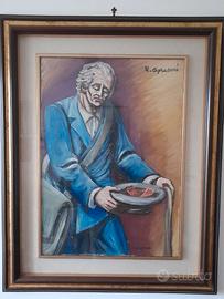 CAPREDONI OLIO SU TELA 50 X 70