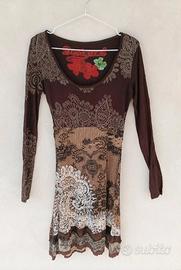 Abito donna Desigual, tg M, Y2K vintage, boho chic