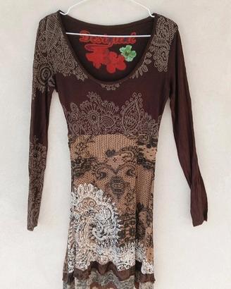Abito donna Desigual, tg M, Y2K vintage, boho chic