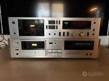 Luxman K-8 e K-210 piastra cassette deck