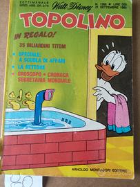 Fumetto Topolino N. 1295 Anno 1980
