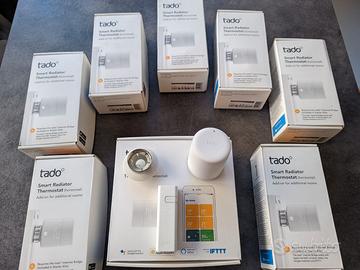 Kit 8 teste / valvole termostato Tado e Kit V3+ - Elettrodomestici In  vendita a Roma