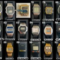 LOTTO N6 Casio Citizen Seiko (orologi vintage)