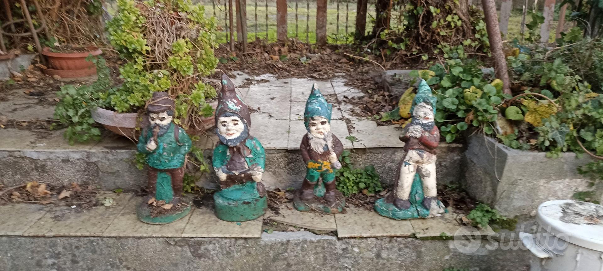 Garden Gnomes  Gnomi da giardino, Nano da giardino, Giardino vintage