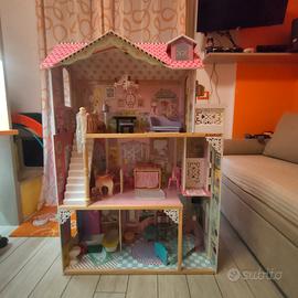 casa Barbie /Bambole in legno Kidkraft