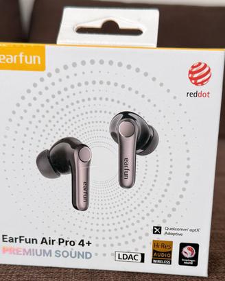 EarFun Air Pro 4+ Cuffiette Bluetooth, Cancellazio
