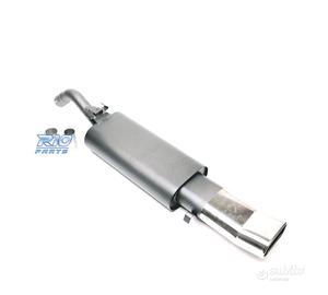 SILENZIATORE DI SCARICO PER VOLKSWAGEN VW GOLF II 