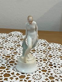 Figurina stile Artdeco in porcellana