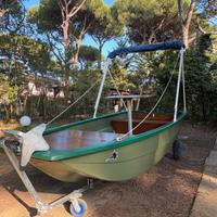 John/bass boat - restaurata