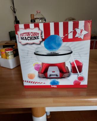 Macchina per lo zuccherofilato rossa