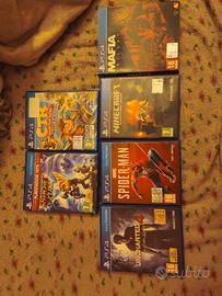 vengo giochi PS4 usati pochissimo 