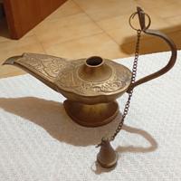 Vintage Lanterna di Ottone 