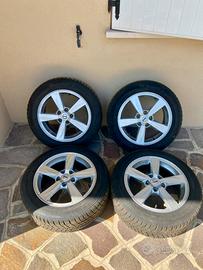 Cerchi in lega Volvo + pneumatici invernali Barum