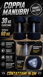 Coppia manubri 30 kg