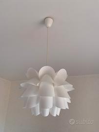 Lampadario moderno bianco